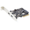 Scheda pci startech usb 3.2 gen2 2xusb [pexusb312a3]