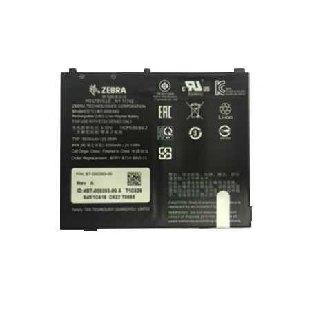 Batteria zebra 6440 mahr/3.8v/24.4 whr et51 8in [btry-et5x-8in5-01]