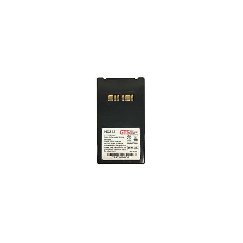 Batteria gts per datalogic falcon x3 5200mah 3.7v bt-26 [hx3-li]