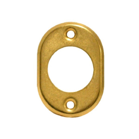 Bocchetta tonda cisa ottone burattato yale [06018.25.0]