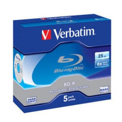 Confezione blu-ray verbatim bd-r 25gb - 6x 5pcs [43715/5]