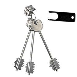Blocchetti serrature dierre 3 chiavi mm 92/116 [blo3110]