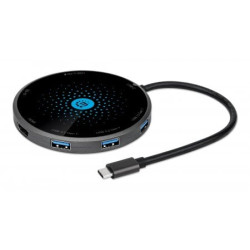Dockstation manhattan usb-c e trade 8-in-1 con pad di