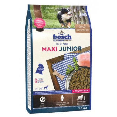 Cibo per cani bosch maxi junior 3 kg