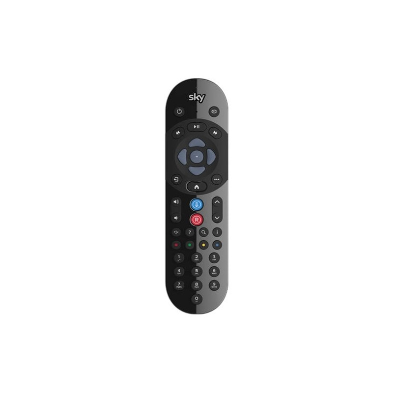 Telecomando sky q con controllo vocale e bluetooth nero