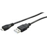 Cavo usb nuovavideosuono 70/10 1.5 m usb a maschio nero