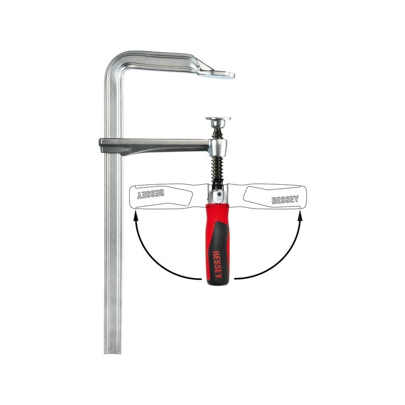 Morsetto interamente in acciaio bessey gz-kg [gz60-12kg]