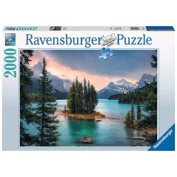 Puzzle ravensburg canada isola degli spiriti 2000pz [16714]