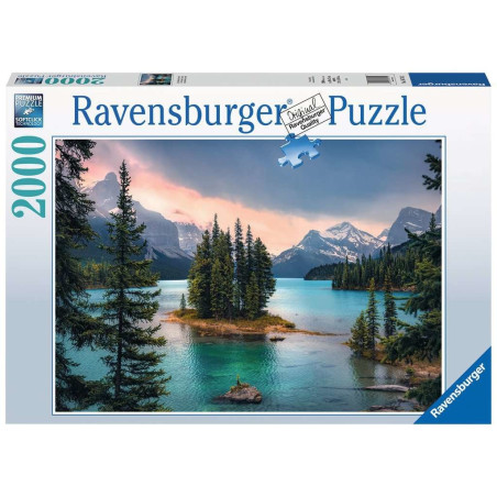Puzzle ravensburg canada isola degli spiriti 2000pz [16714]