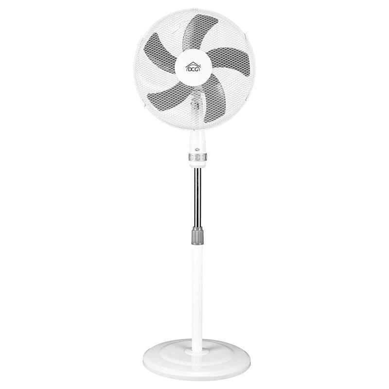 Ventilatore a piantana dcg 40cm 50w 5 pale 3 velocita' regolabile