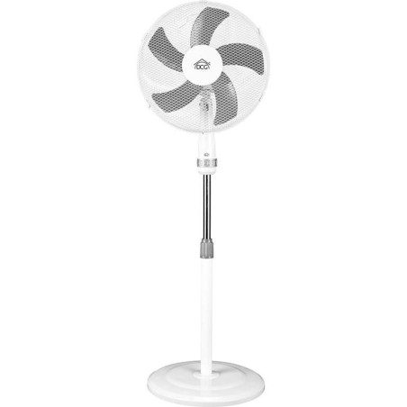 Ventilatore a piantana dcg 40cm 50w 5 pale 3 velocita' regolabile