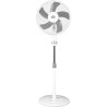 Ventilatore a piantana dcg 40cm 50w 5 pale 3 velocita' regolabile