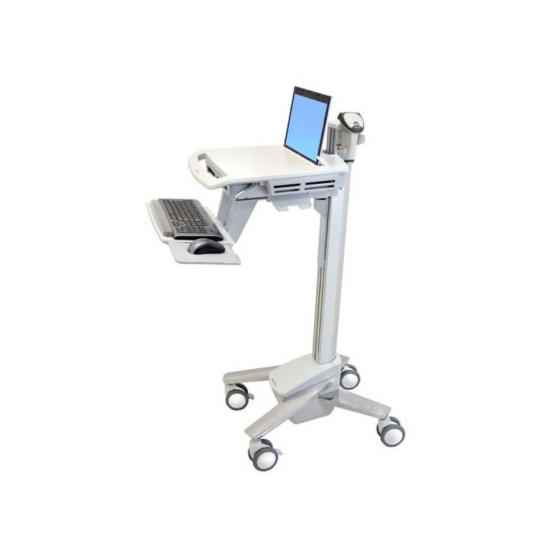 Carrello styleview medical ergotron sv40 in alluminio 8,16kg con