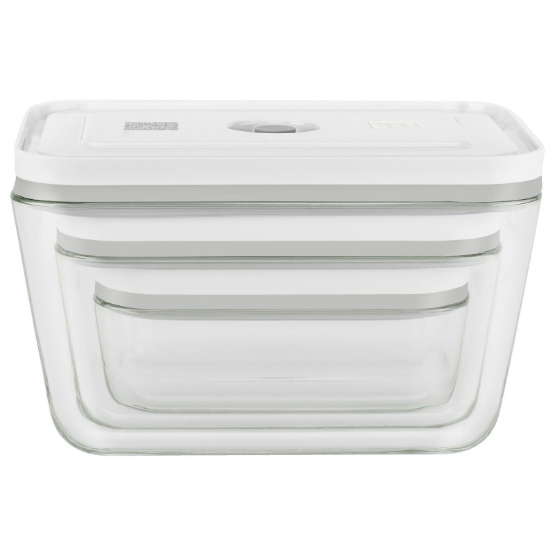 Set di 3 contenitori in vetro zwilling fresh & save s 0,35l/