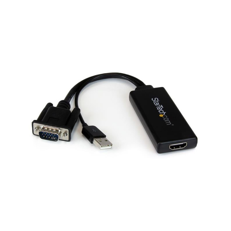 Adattatore convertitore vga a hdmi startech.com con audio via usb-1080p