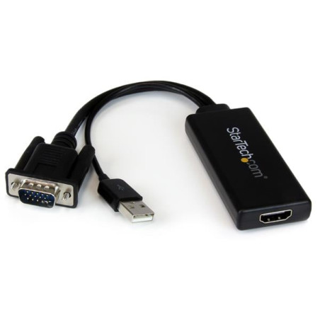 Adattatore convertitore vga a hdmi startech.com con audio via usb-1080p