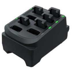 Caricabatteria di ricambio zebra rs5100 a 8 slot e cavo di linea