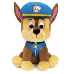 Peluche spinmaster gund paw patrol chase 23cm [6058444]