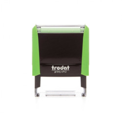 Timbro autoinchiostrante trodat printy 4912 4.0 nero/verde