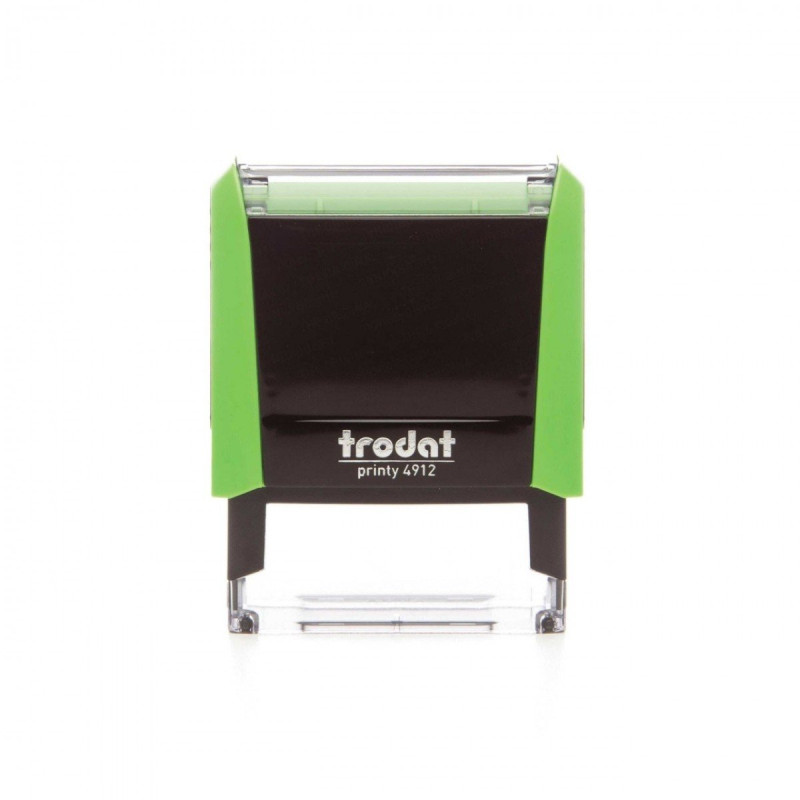 Timbro autoinchiostrante trodat printy 4912 4.0 nero/verde