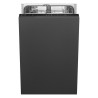 Lavastoviglie smeg st4522in nero e