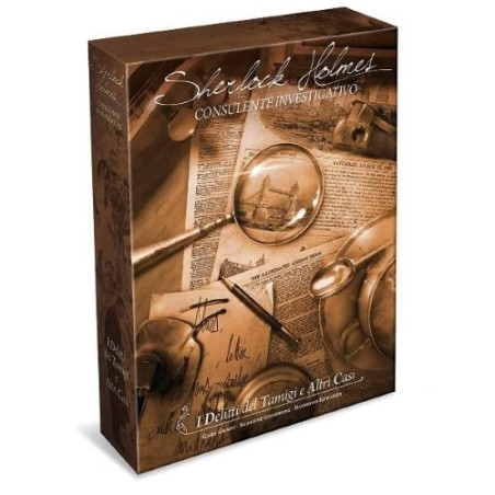 Gioco da tavolo asmodee delitti del tamigi e altri casi [8551]