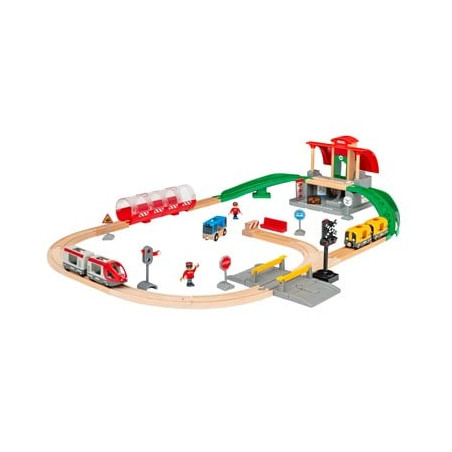 Set di stazioni ferroviarie di grandi citta' brio [b08xb2hdpk]