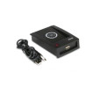 Lettore usb hamlet contactless per tag rfid iso14443a nero [hurtag1356]