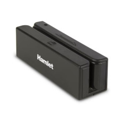 Lettore usb hamlet di tessere a banda magnetica nero [hurmag3]