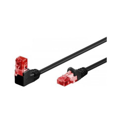 Cavo di rete goobay patch connettore angolato 90Ã?Â° cca cat.6 utp