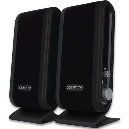 Altoparlanti extreme 2.0 canali 4w nero [xp102]