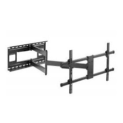 Supporto murale techly per tv estensibile fino a 1015mm per lcd 43-80''
