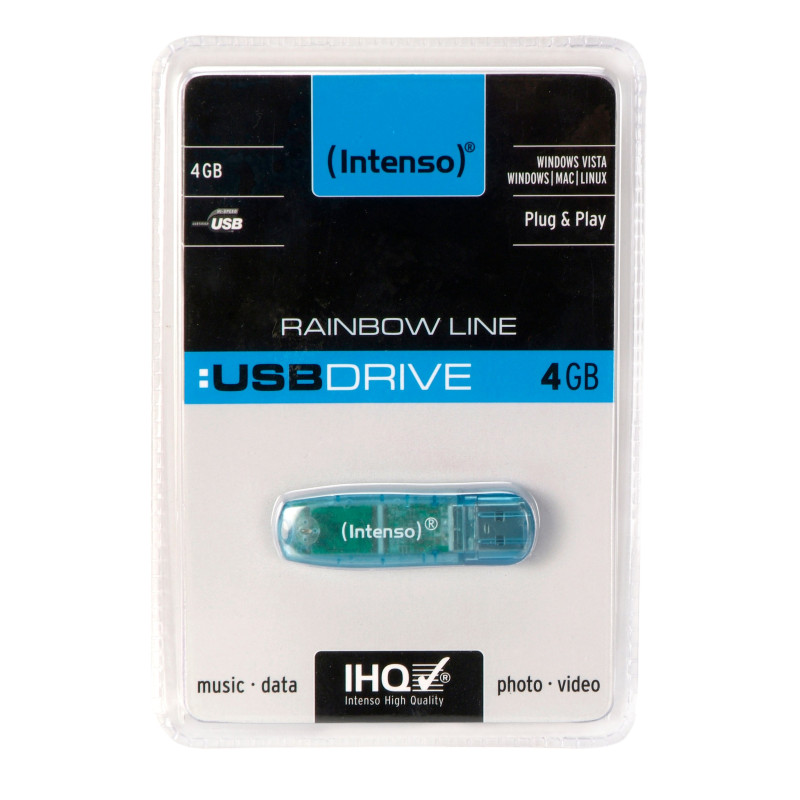 Pen drive 4gb intenso blu [3502450]