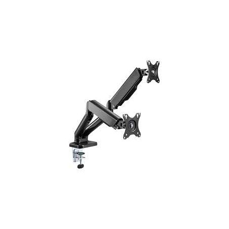 Supporto da scrivania techly doppio monitor 17-32'' con