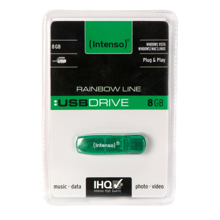 Pen drive 8gb intenso colour line [3502460]