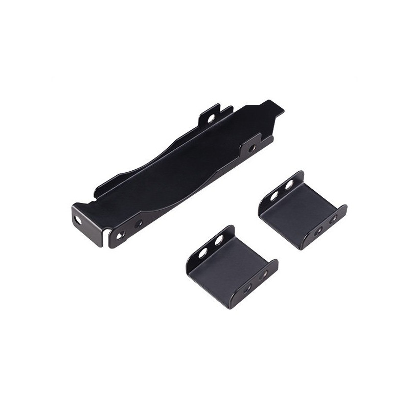 Staffa per slot pci akasa per montaggio ventole 80mm/92mm nero