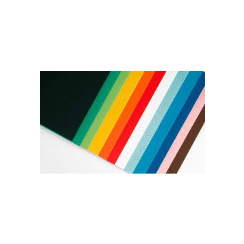 Cartoncini colorati favini bristol 200g 70x100 verde [a35d0a1]