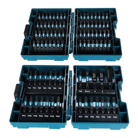 Set punte makita e-03109 impatto nero 90pz [e-03109]