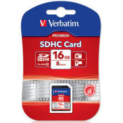 16gb scheda sd verbatim classe 10 [43962]