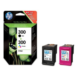 Cartuccia hp 300 nero e colori [cn637ee]