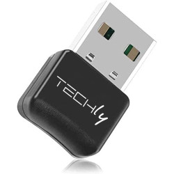 Adattatore usb bluetooth techly 5.0 per pc classe 1.5 + edr 10m