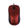 Mouse ngs ottico 1200 dpi con filo rosso [crewred]