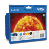 Cartuccia brother per 145c/165c nero e colore [lc980valbp]