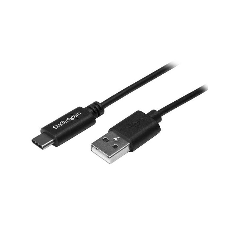 Cavo usb startech 2.0 usb a / c 2m nero [usb2ac2m10pk]