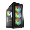 Case sharkoon tg6m rgb mid tower atx ventole x4 120mm [4044951032136]