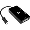 Adattatore v7 usb c usb c a vga dvi hdmi nero [v7uc-vgadvihdmi-blk]