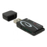 Card reader usb delock usb 2.0 sd+msd [91602]