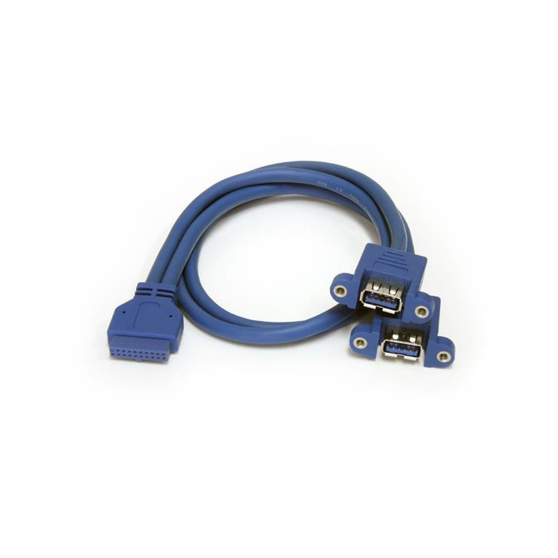 Cavo pannello startech usb 3.0 2porte [usb3spnlafhd]