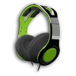 Cuffie gioteck tx30 stereo gaming & go 3.5mm nero/verde [tx30xb1-12-mu]