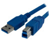 Cavo usb startech 3.0 a / b 1m [usb3sab1m]